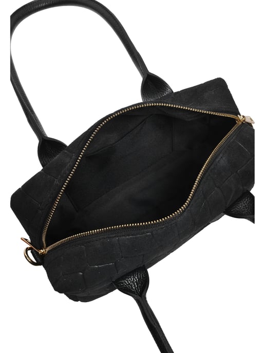 Luisa Vannini NEGRO Bolso de cuero - Image 4