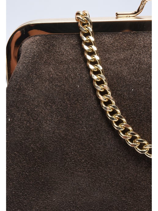 Luisa Vannini Bicolor Bolso de cuero - Image 3