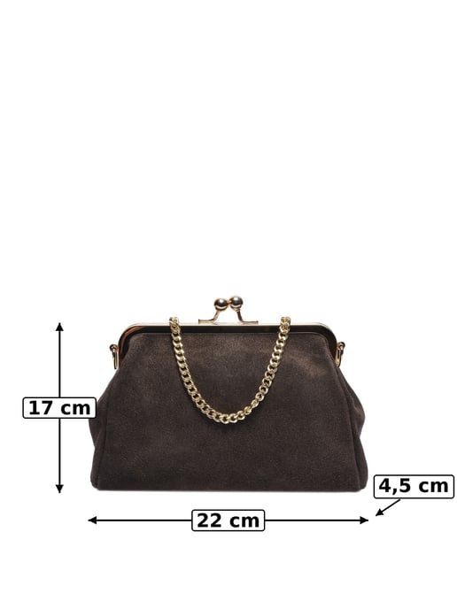 Luisa Vannini Bicolor Bolso de cuero - Image 5