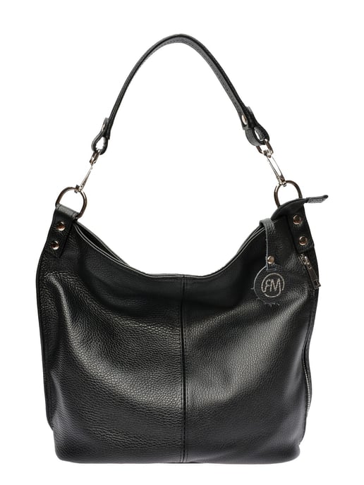 Roberta M Negro Bolso de cuero - Image 1