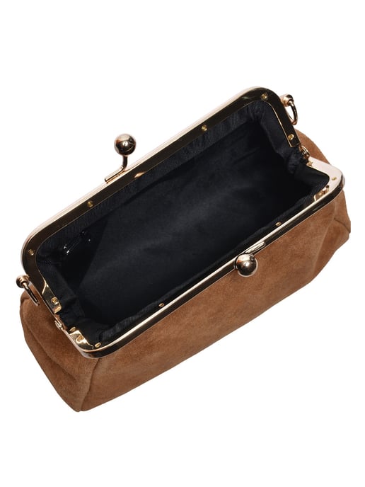 Luisa Vannini COGNAC Bolso de cuero - Image 4