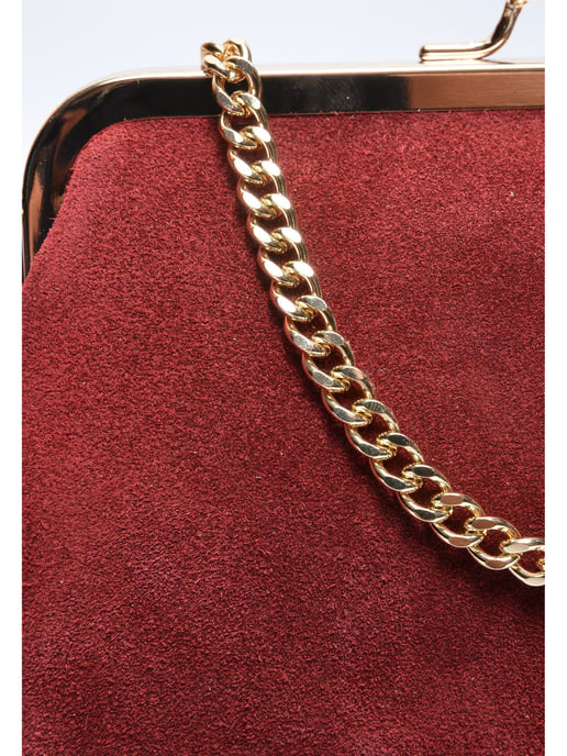 Luisa Vannini BURDEOS Bolso de cuero - Image 3