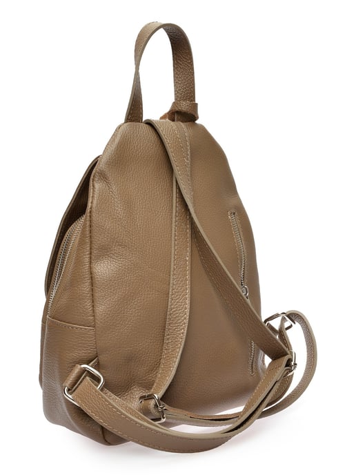 Roberta M Beige Bolso de cuero - Image 2