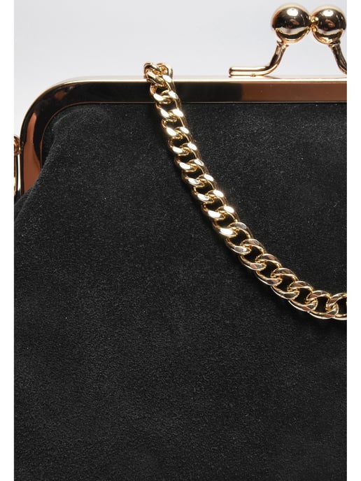 Luisa Vannini NEGRO Bolso de cuero - Image 3