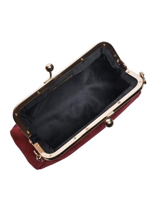 Luisa Vannini BURDEOS Bolso de cuero - Image 4