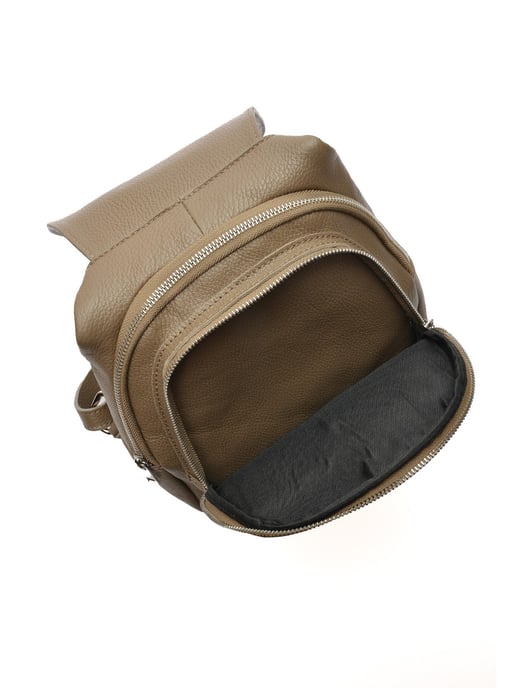 Roberta M Beige Bolso de cuero - Image 4