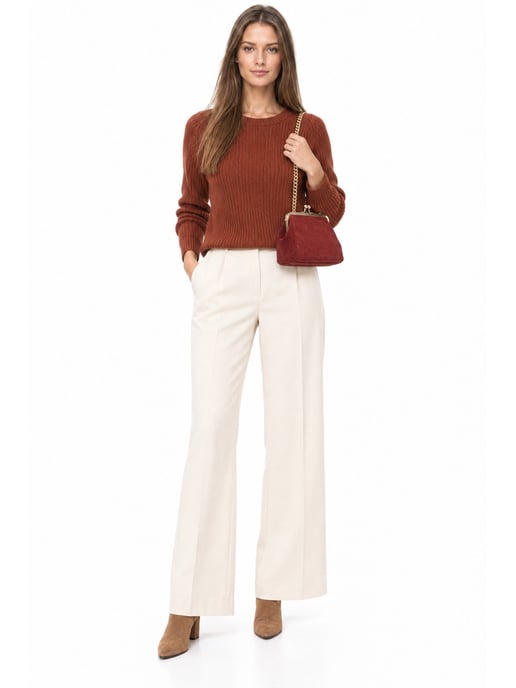 Luisa Vannini BURDEOS Bolso de cuero - Image 6