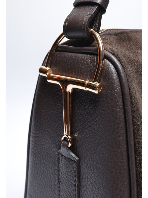 Luisa Vannini Granate Bolso de cuero - Image 3