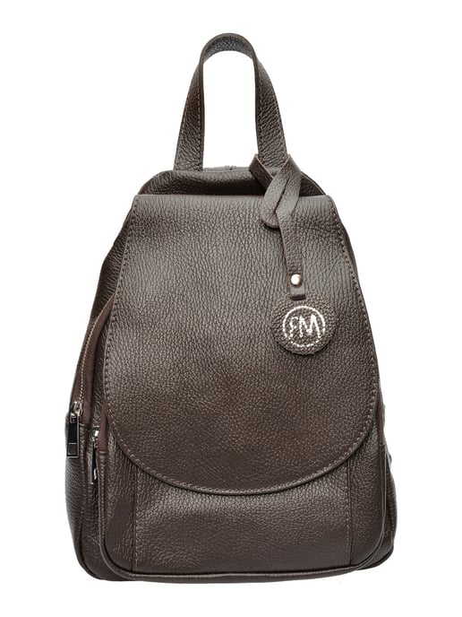 Roberta M Granate Bolso de cuero - Image 1