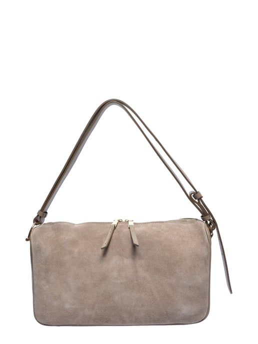 Luisa Vannini Beige Bolso de cuero - Image 1