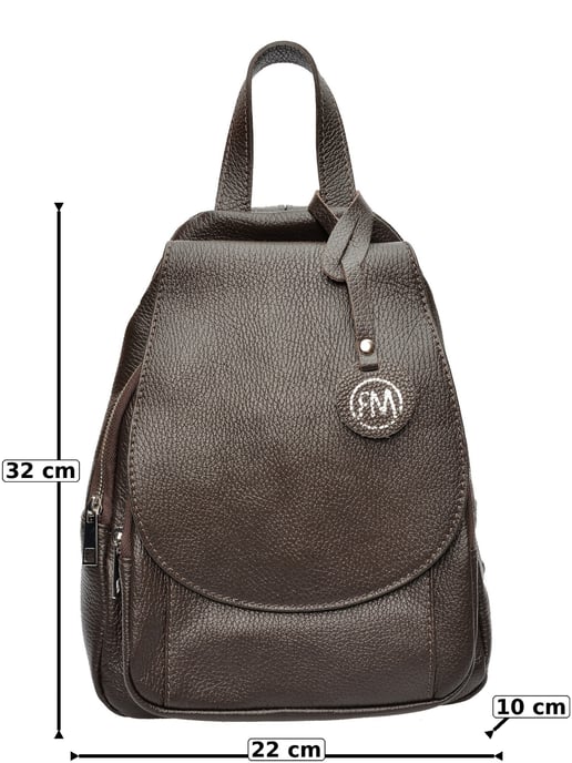 Roberta M Granate Bolso de cuero - Image 6