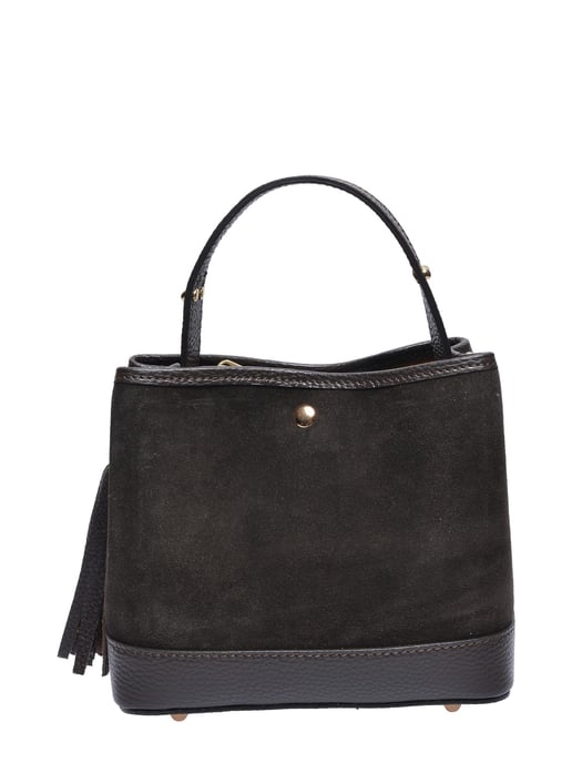 Luisa Vannini Bicolor Bolso de cuero - Image 1