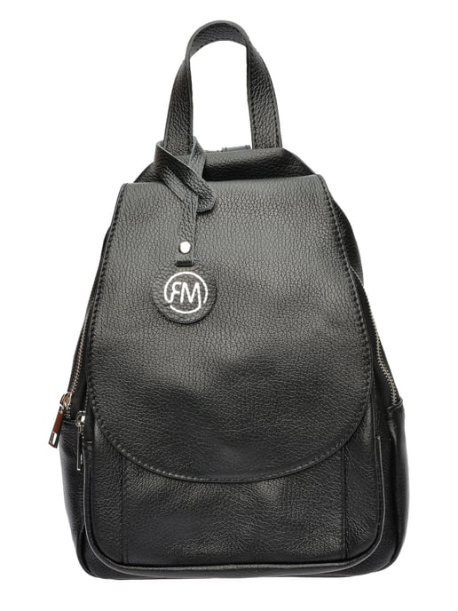 Roberta M Negro Bolso de cuero - Image 1