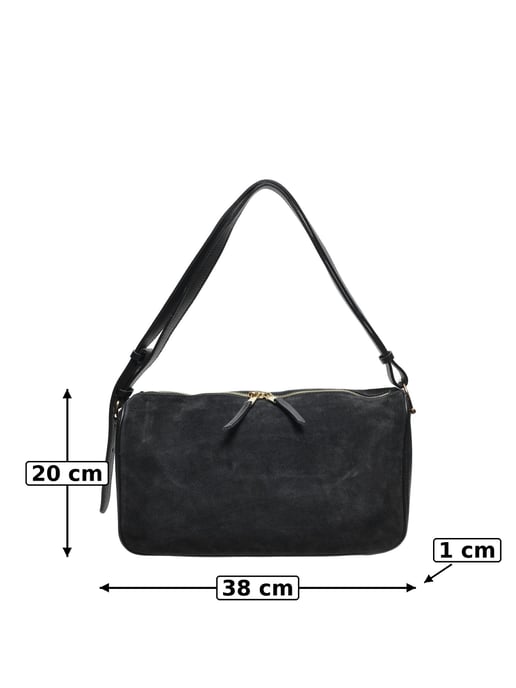 Luisa Vannini Negro Bolso de cuero - Image 5