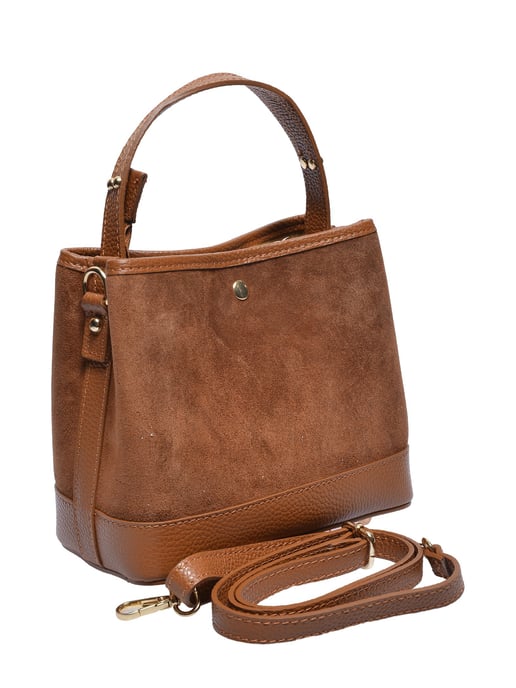 Luisa Vannini COGNAC Bolso de cuero - Image 2
