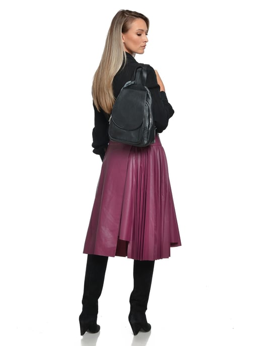 Roberta M Negro Bolso de cuero - Image 5