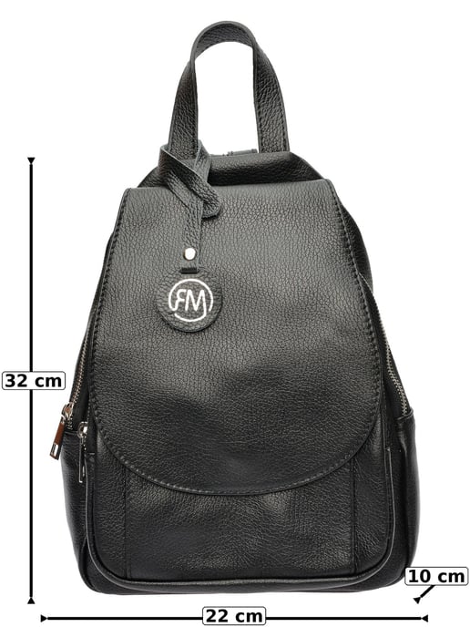 Roberta M Negro Bolso de cuero - Image 6