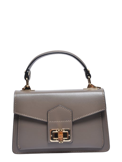 Roberta M Beige Bolso de cuero - Image 1