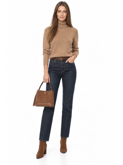Luisa Vannini COGNAC Bolso de cuero - Image 6