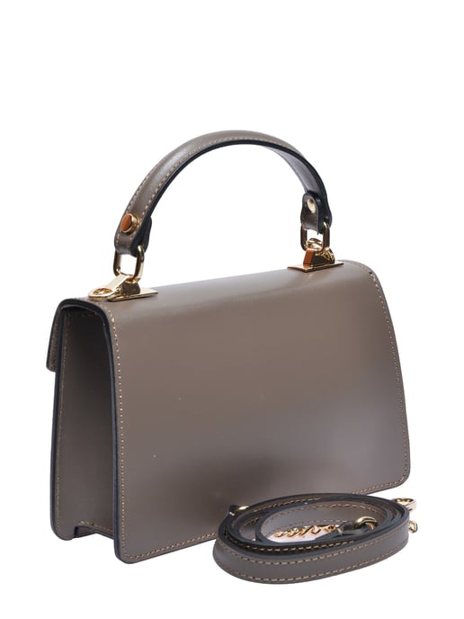 Roberta M Beige Bolso de cuero - Image 2