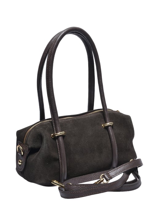 Luisa Vannini Bicolor Bolso de cuero - Image 2