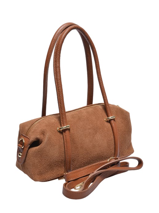 Luisa Vannini COGNAC Bolso de cuero - Image 2