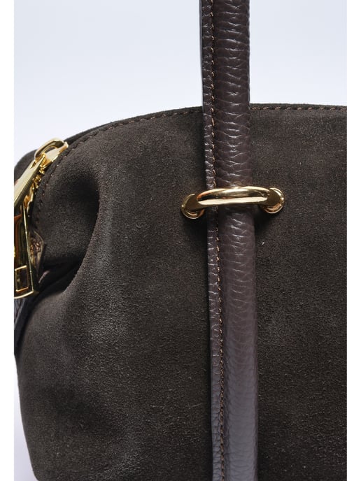 Luisa Vannini Bicolor Bolso de cuero - Image 3