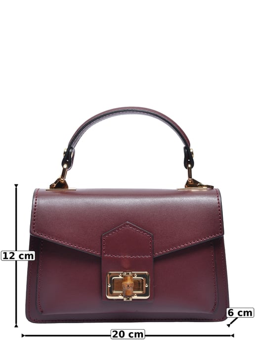 Roberta M Vino Bolso de cuero - Image 5