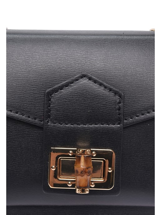 Roberta M Negro Bolso de cuero - Image 3