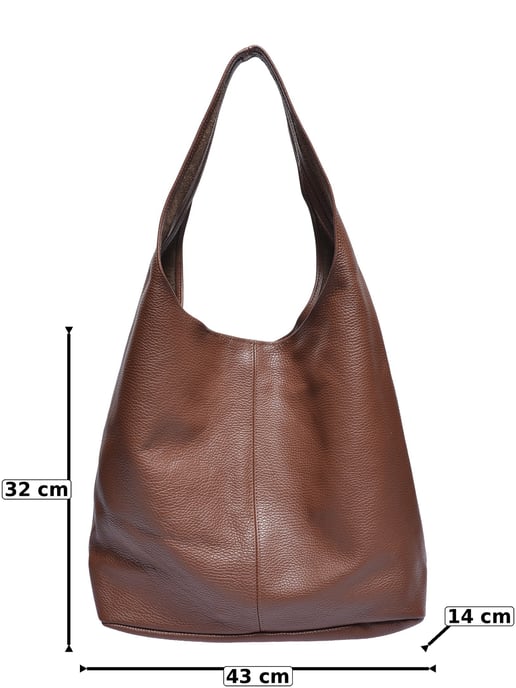Roberta M Granate Bolso de cuero - Image 5
