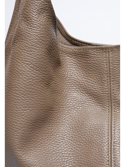 Roberta M Beige Bolso de cuero - Image 3