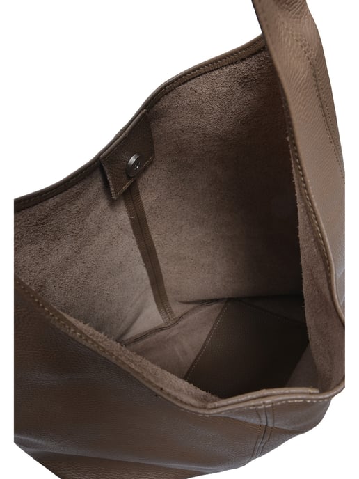 Roberta M Beige Bolso de cuero - Image 4