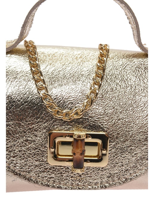 Roberta M Oro Bolso de cuero - Image 3