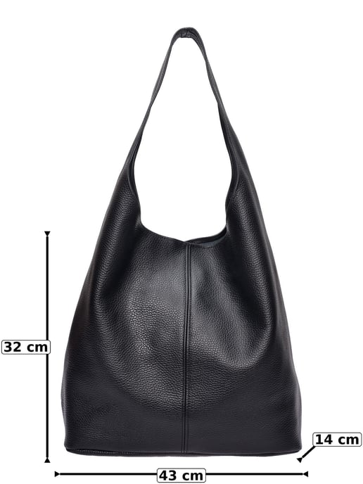 Roberta M Negro Bolso de cuero - Image 6