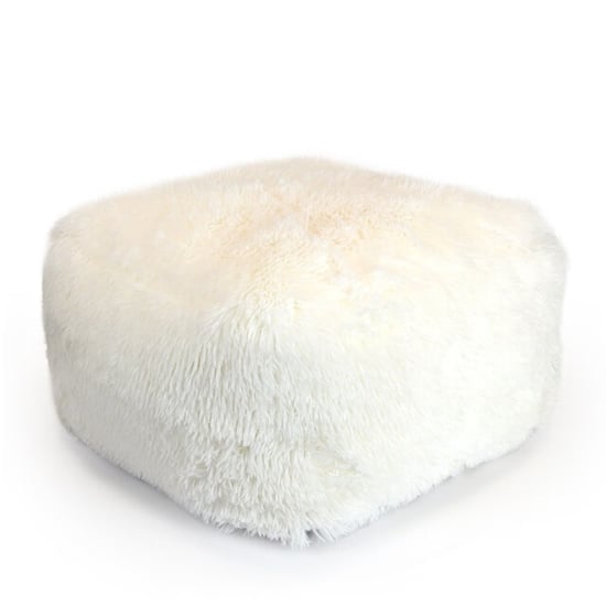 Unique Living puf Elsa Dove White 50x50x30cm - Image 1