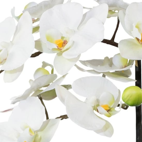 Kopu ® orquídea artificial 52 cm – en maceta de cerámica phalaenopsis - Image 6