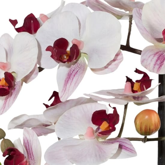 Kopu ® orquídea artificial 52 cm - maceta de cerámica blanca phalaenopsis - Image 4