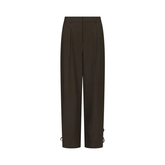 Neo Noir Isotta Structure Tie Pantalones 170430 676 Marrón oscuro - Image 1