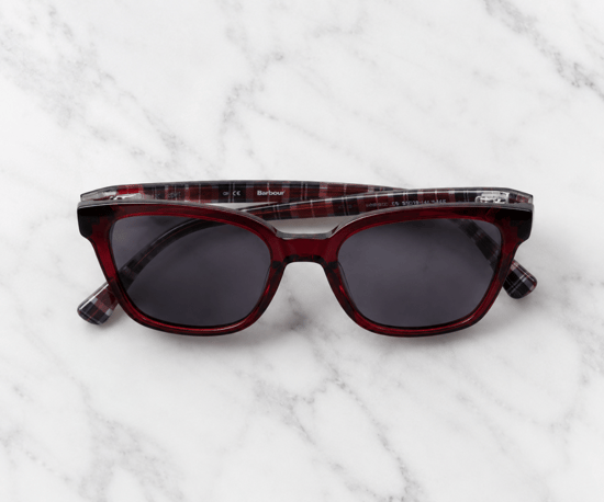 Barbour BA8104 C1 Gafas de sol rojas - Image 5