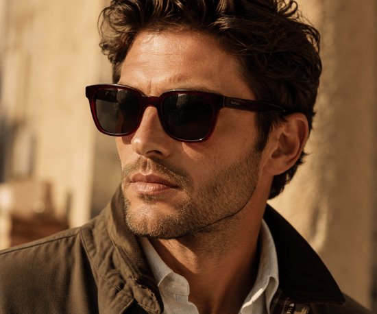 Barbour BA8104 C1 Gafas de sol rojas - Image 6