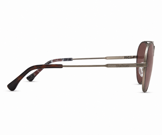 Barbour BA8112 C1 Gafas de sol plateadas Gun Metal - Image 4
