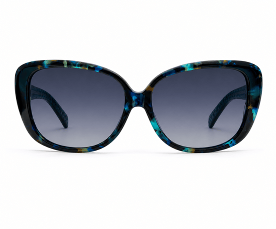Karen Millen KM5060 604 Gafas de sol azul verdoso - Image 2