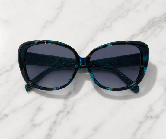 Karen Millen KM5060 604 Gafas de sol azul verdoso - Image 5