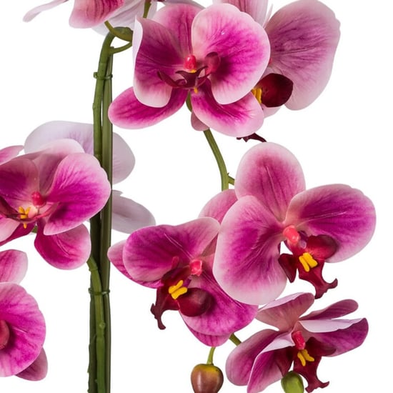 Kopu ® orquídea artificial 52 cm – maceta blanca phalaenopsis - Image 6