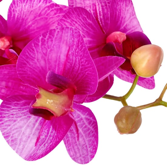 Kopu ® orquídea artificial 65 cm - maceta color crema phalaenopsis - Image 3