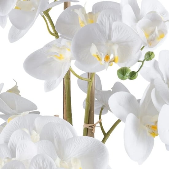 Kopu ® orquídea artificial 70 cm - 5 tallos en maceta phalaenopsis - Image 5