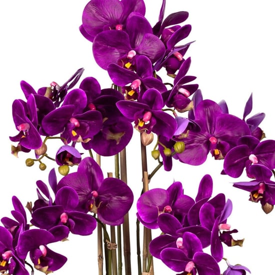 Kopu ® orquídea artificial 75 cm – jarrón negro phalaenopsis - Image 6