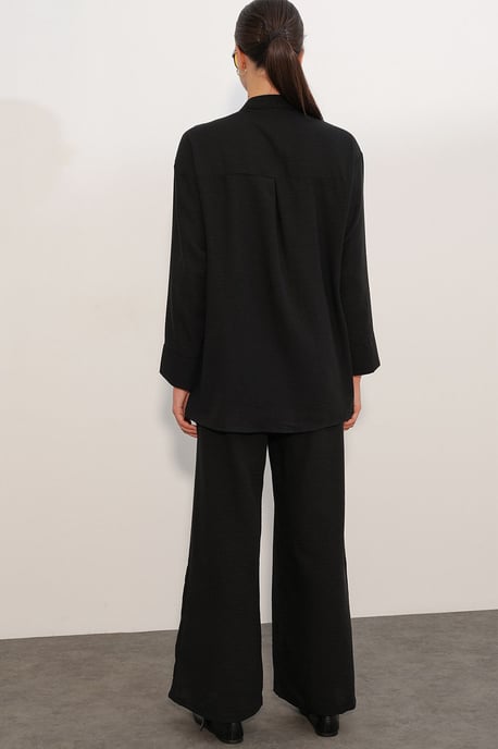 Conjunto de 2 piezas de camisa oversize y pantalón - Image 6