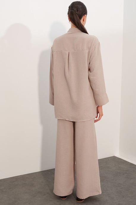 Conjunto de camisa y pantalón oversize de 2 piezas - Image 6
