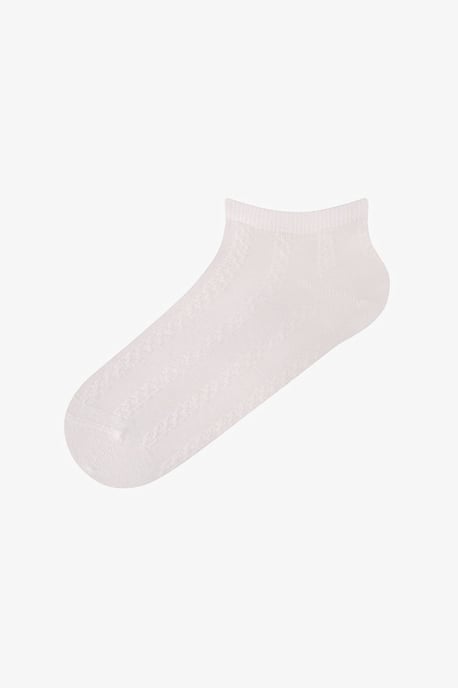 Calcetines tobilleros de jacquard Soft Clouded en pack de dos - Image 2